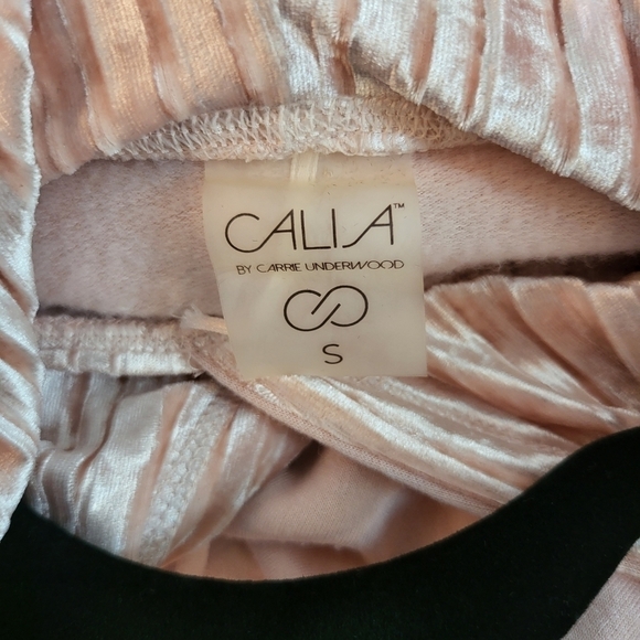 Calia Effortless Velvet Hoodie  Pink Size Small - Picture 5 of 7
